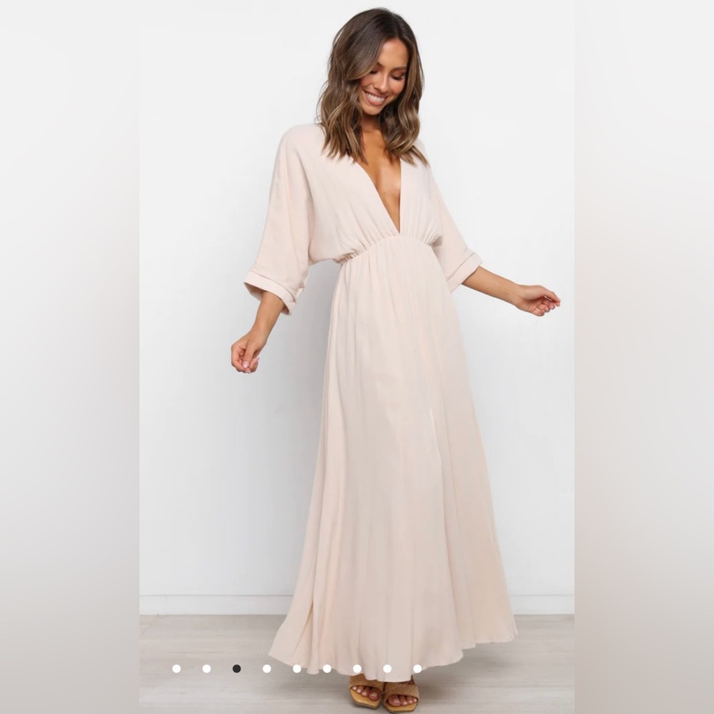 New with tags- Petal & Pup Bayview Dress- Beige